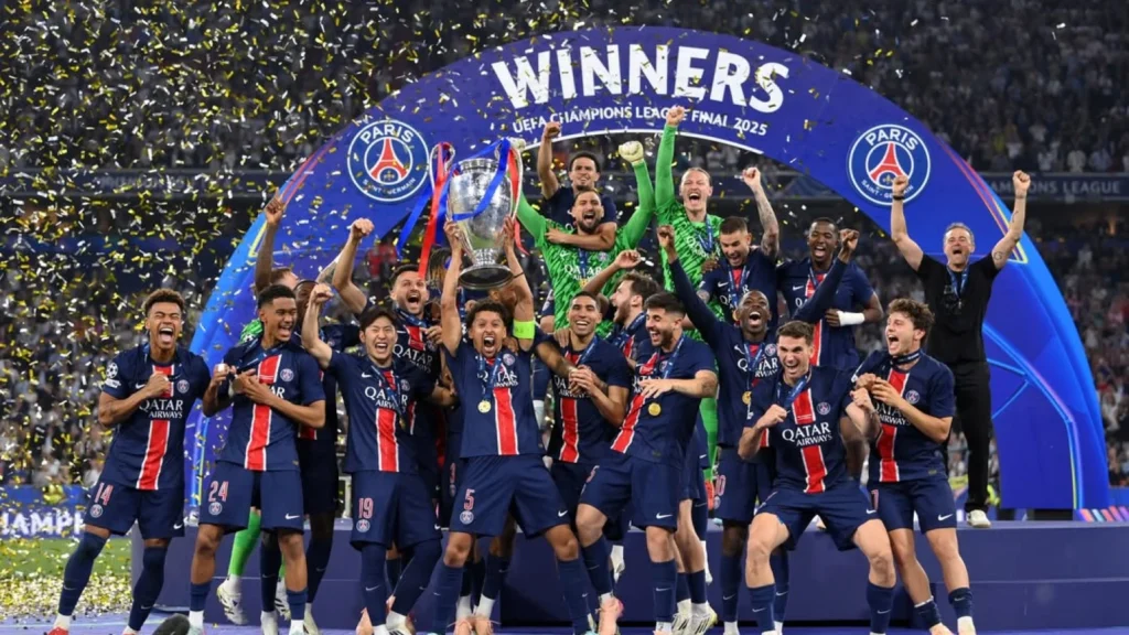PSG Menjadi Jawara Liga Champions 2024/25 dengan Kemenangan Besar atas Inter Milan