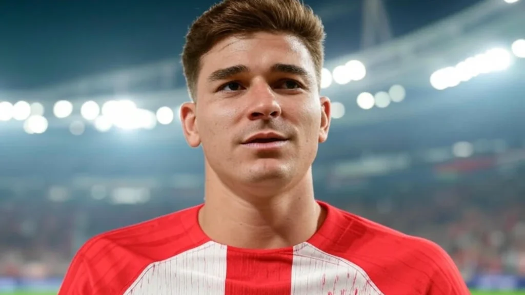FC Barcelona Siapkan Suksesi Lewandowski dengan Julian Alvarez