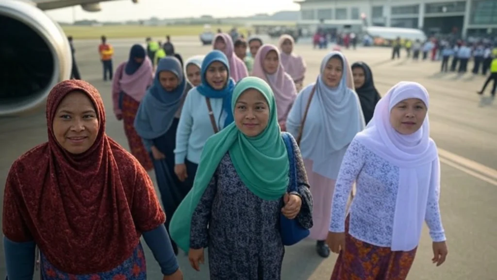 Jamaah Haji Depok Mengalami Momen Mencekam di Penerbangan Saudia