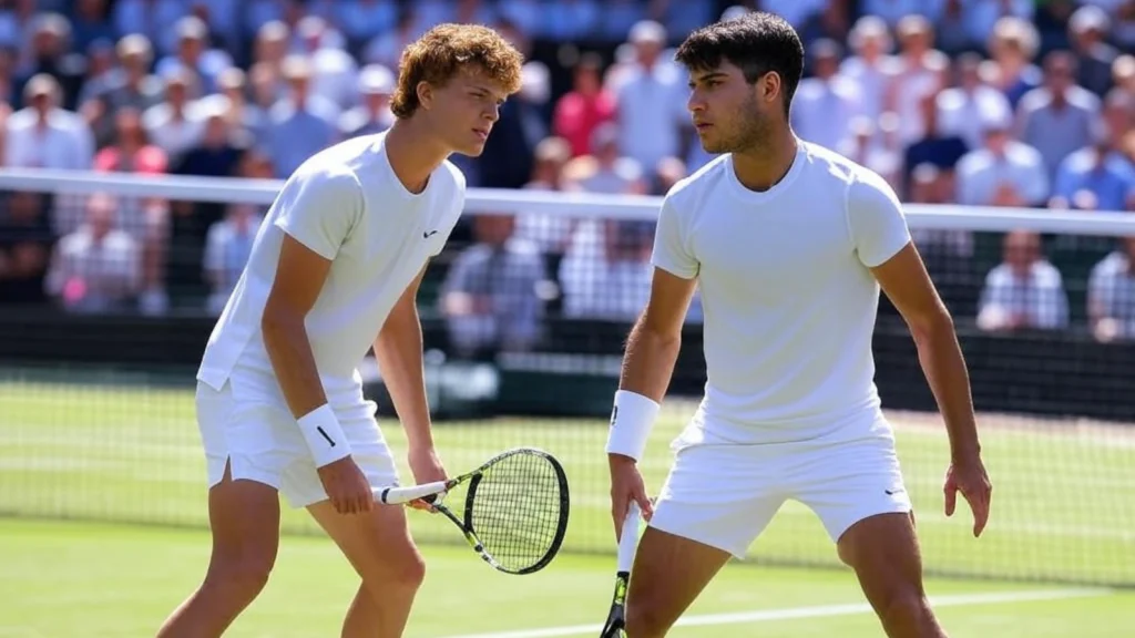 Rivalitas Baru di Wimbledon: Alcaraz dan Sinner Gairahkan Dunia Tenis