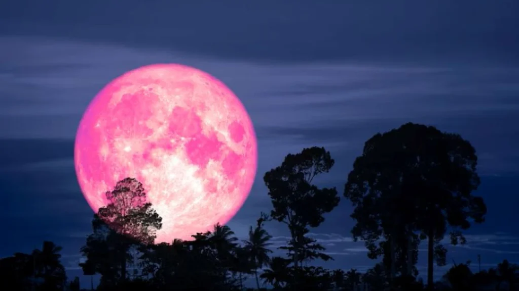 Fenomena Langit 'Strawberry Moon' pada 2025