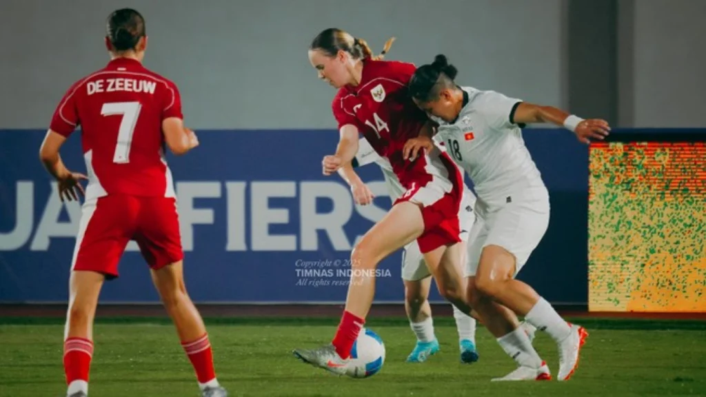 Timnas Putri Indonesia Raih Kemenangan Perdana di Kualifikasi Piala Asia Wanita 2026