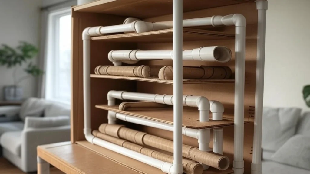 Membuat Rak Multifungsi yang Stylish dengan Bahan Sederhana